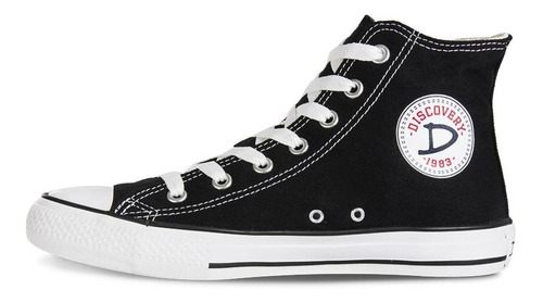 Imagen 4 de 8 de Tenis Discovery Alto Negro Unisex Croydon