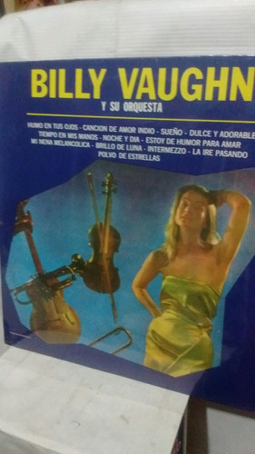 Billy Vaughn. Y Su Orquesta. Lp.