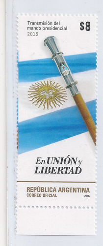 Argentina - Bastón Presidencial - Año 2016 - Gj 4118