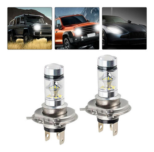 2 Unidades De Bombillas Led For Faros De Coche De 2000 Lm