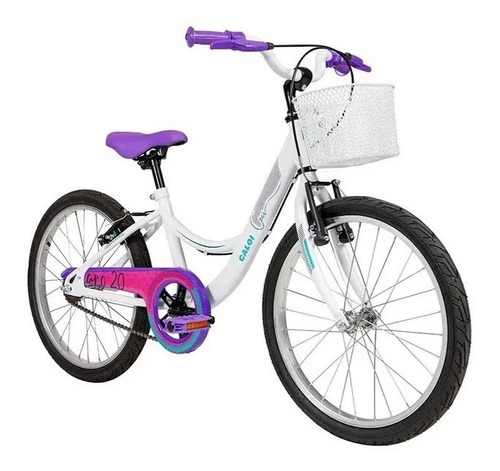 Bicicleta Infnatil Aro 20 Bike Passeio Feminina Caloi Ceci