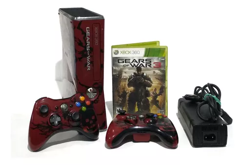 Xbox 360 com edição limitada de Gears of War 3