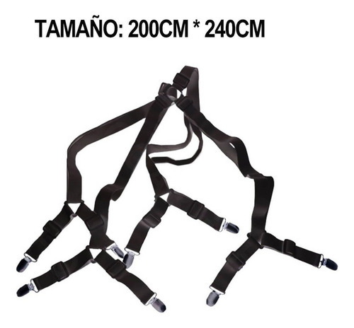 Clips Sujeta Sujetadores Para Sábanas Cama Elasticos 2 Set