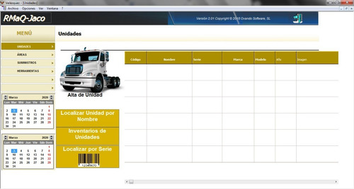 Software Para Control De Suministros Transporte.