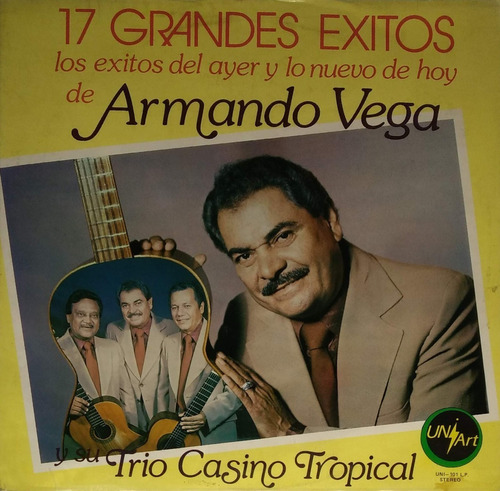 Armando Vega Y Su Trio Casino Tropical -  Éxitos Del Ayer Y 