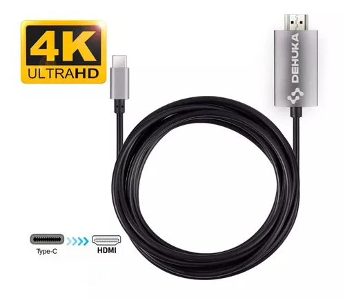 clase ladrón De Dios Cable Adaptador Tipo C A Hdmi 4k Para Dex Mode Macbook Pro | DEHUKA