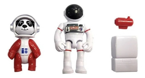 Astronimais E Astronauta Missao Marte Panda Fun F00817