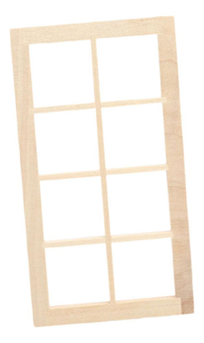 Ventana En Miniatura Para Casa De Muñecas, Decoración Diy,