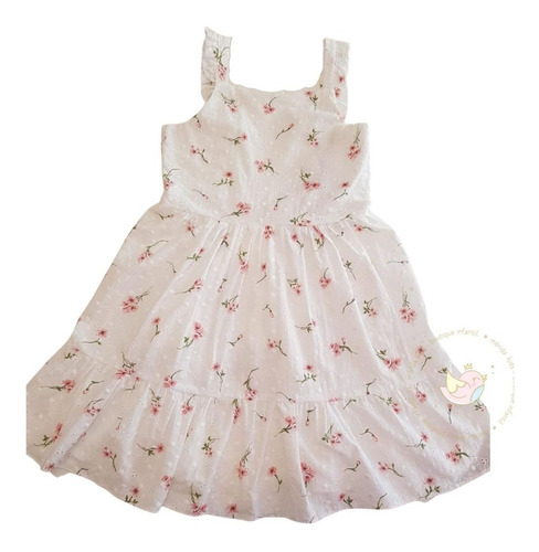 Imagem 4 de 6 de Vestido Infantil Laise Petit Cherie Coleção Natural 21032