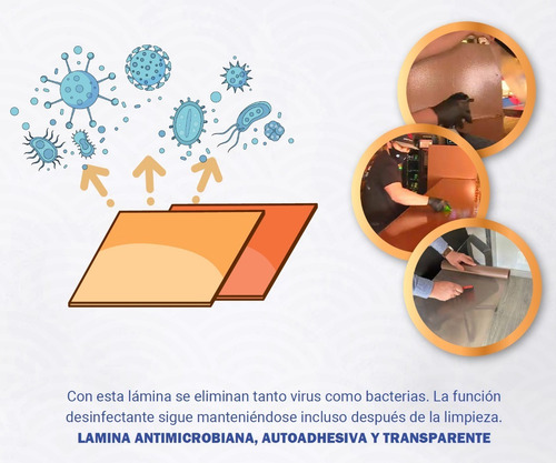 Lamina Antibacterial De Cobre - Anti Covid 19