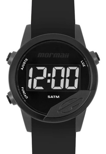 Relógio Mormaii Mude Masculino Feminino Digital + Pulseira