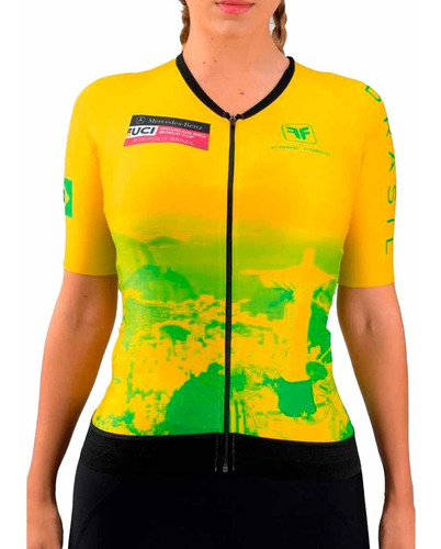 Camisa Freeforce Feminina Aero Pro Mtb World Cup Rio Fit Mod