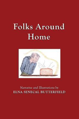 Libro Folks Around Home : Black & White Illustrations - E...