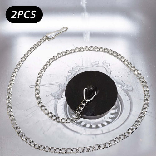 4 Tapón De Desagüe Para Bañera, Fregadero De Cocina,