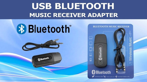 Receptor Bluetooth Tipo Usb - Adaptador Bluetooth Para Bocin