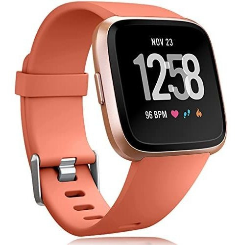 Malla Fitbit Versa Smartwatch Y Versa Lite Se Talle S, Coral