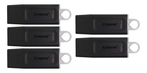 Imagen 4 de 8 de Pack X5 Pendrive 32gb Kingston Datatraveler Exodia Usb 3.2