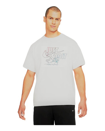 Remera Nike - Just Do It - Dolphin - Xxl -blanca