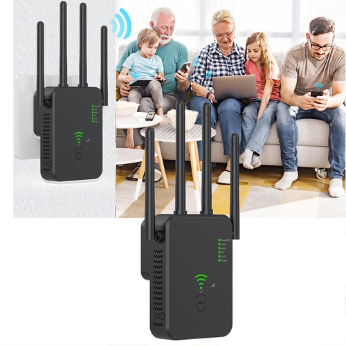 Extensor Wifi Plug And Play 1200 Mbps Amplificador Doble