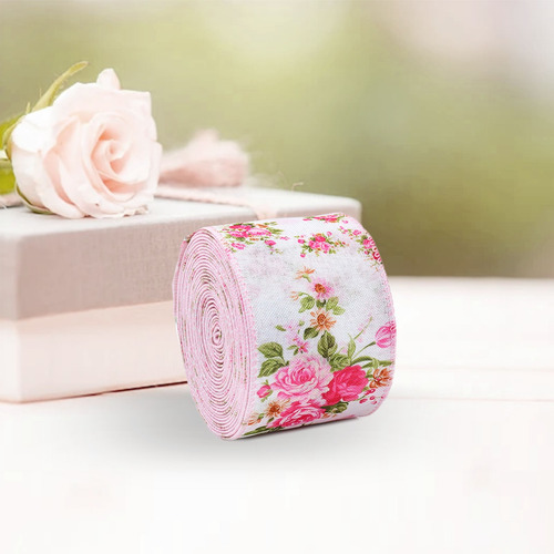 Cinta Envuelta En Lazo Para Bricolaje, Decoración, Caja De R
