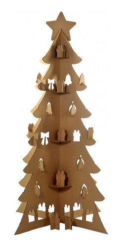 Árvore De Natal De Papelão (grande) | Parcelamento sem juros Árvore De Natal De Papelão (grande) | Parcelamento sem juros