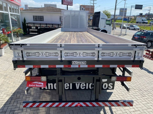 Imagem 8 de 15 de Mercedes-benz Atego 3030 Teto Alto Aut Bi-truck 8x2 2019