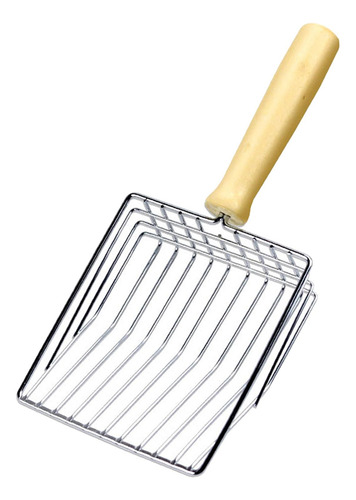 Recogedor De Arena Para Gatos, Cuchara Portátil De Acero