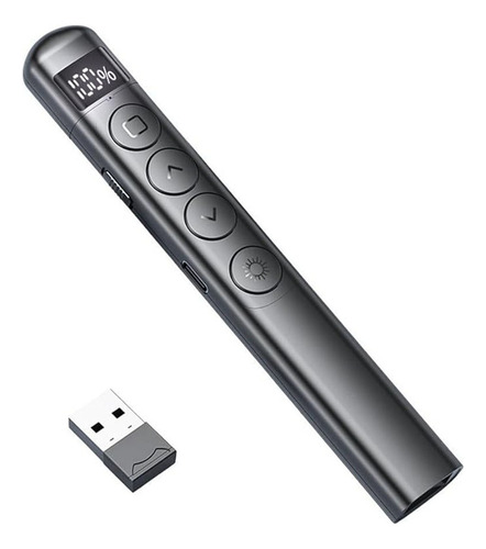 Puntero Presentador Láser Inalámbrico Usb Para Recargable