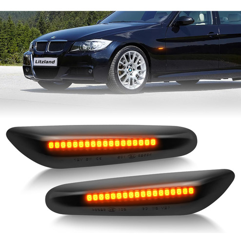 Litzland Juego 2 Luz Direccional Led Repuesto Para Bmw E84 X