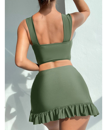 Biquíni Elegante E Sexy De Três Peças
