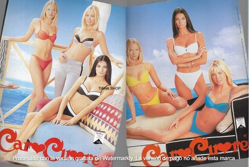 Valeria Mazza-carola-mariana Arias_2 Publicidades Caro Cuore (Usado)