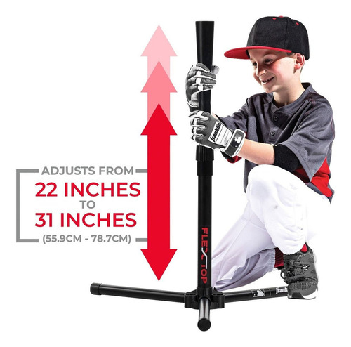 Tee De Bateo Beisbol Flex Top Tee Ball Franklin 22 To 31 In