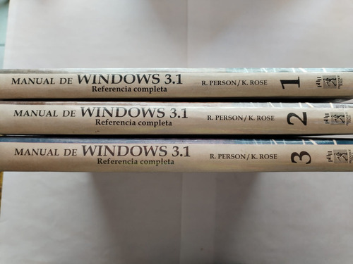 Manual De Windows 3.1 - Referencia Completa (Usado)