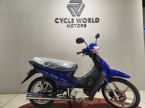 Motomel Blitz 110 Full Alarma Cycle World Motors Al 22/4