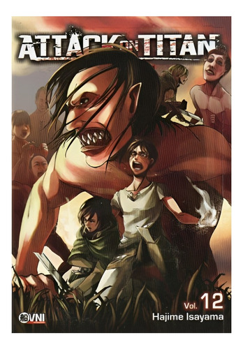 Libro Attack On Titan - Volumen 12 /880