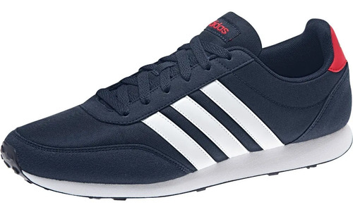 Tenis adidas V Racer 2.0 Azul Marino Urbano Hombre Full | Meses sin  intereses