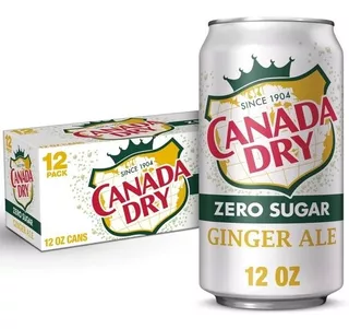 Canada Dry Zero Sugar Ginger Ale Americano 12pack 355ml