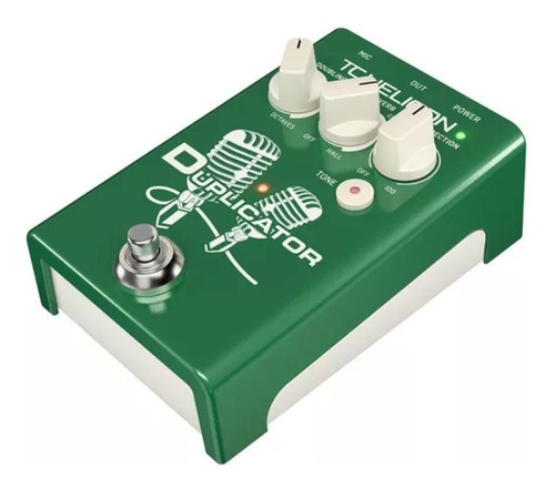 Procesador Stompbox De Efectos Vocales Duplicator T.c. Color Verde