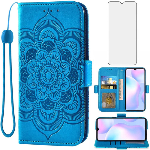 Asuwish Compatible Con Xiaomi Redmi 9a Redme 9i Funda Tipo C