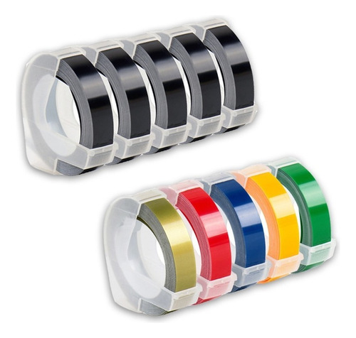 10 Color 9mm Recambistas 3d For Dymo 12965 1610