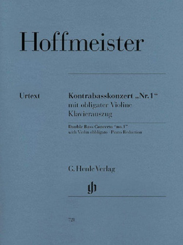 Kontrabasskonzert Nr.1 /double Bass Concerto No.1 