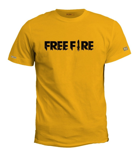 Camiseta Free Fire Freefire Logo Ecol