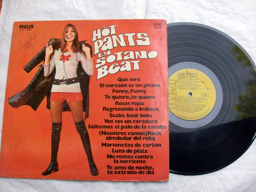 Hot Pants En Sótano Beat : Exitos Pop Rock 60s 70s / Vinilo