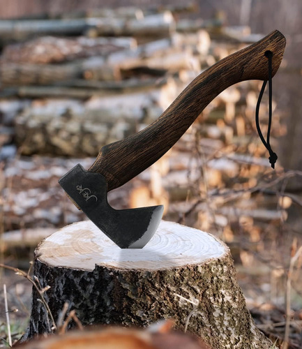 The Artisan - Hatchet De Campamento - Histón De Talla Con Ho