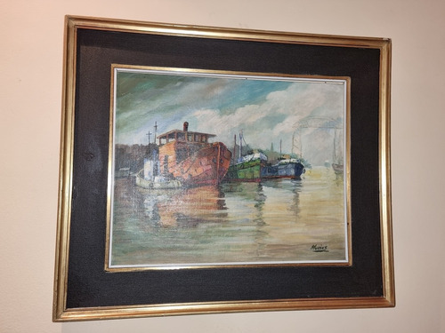 Murias Oleo Original La Boca (Usado)