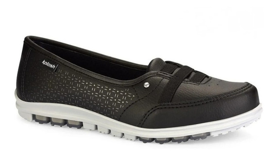 sapatilha kolosh perfuros elástico feminina