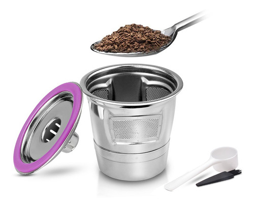 Conjunto De Cápsulas De Café Em Funil Para Keurig Stainless