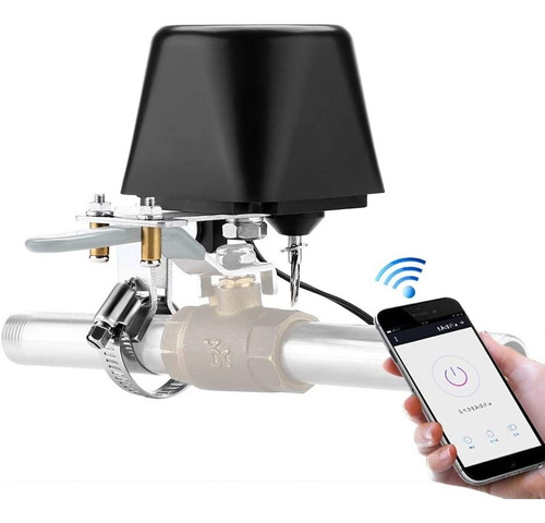 Válvula Inteligente De Agua Y Gas Wifi App Google Alexa Tuya