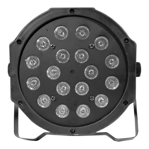 Spot Led Compacto Tecshow Cosmo Uv 18 Leds Uv De 3w