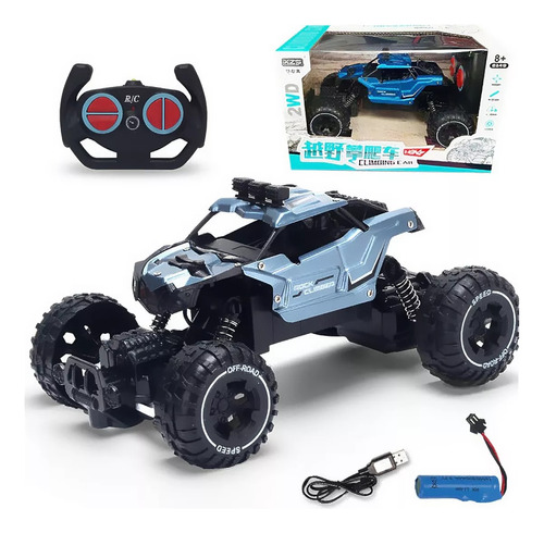 1:16 Carro Control Remoto Todoterreno Recargable Para Niños